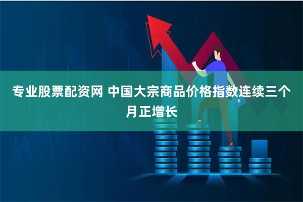 专业股票配资网 中国大宗商品价格指数连续三个月正增长