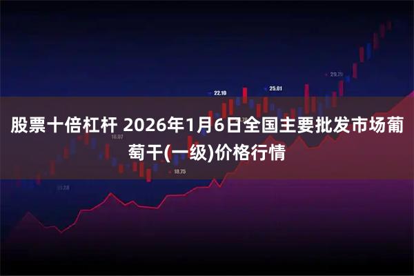 股票十倍杠杆 2026年1月6日全国主要批发市场葡萄干(一级)价格行情